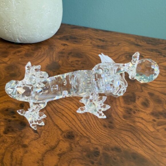 Swarovski 1997 The Dragon Fabulous Creatures Crystal Figurine W/ Box & Paperwork - Picture 6 of 10